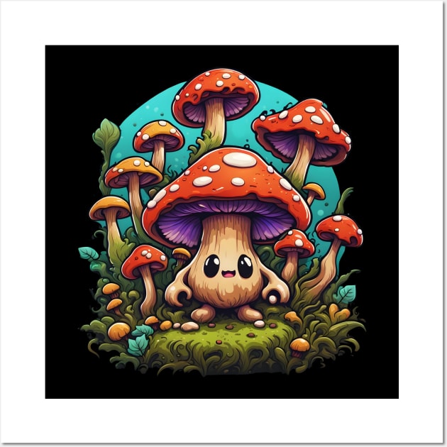 Mushroomer Wall Art by Fantasyscape